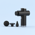 Massage Gun on pale blue background