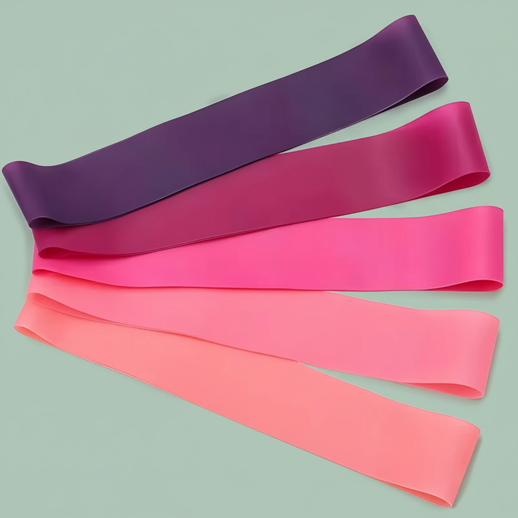 Resistance Band - Short on mint green background