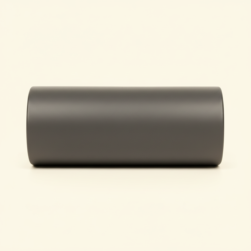 Foam Roller on warm cream background